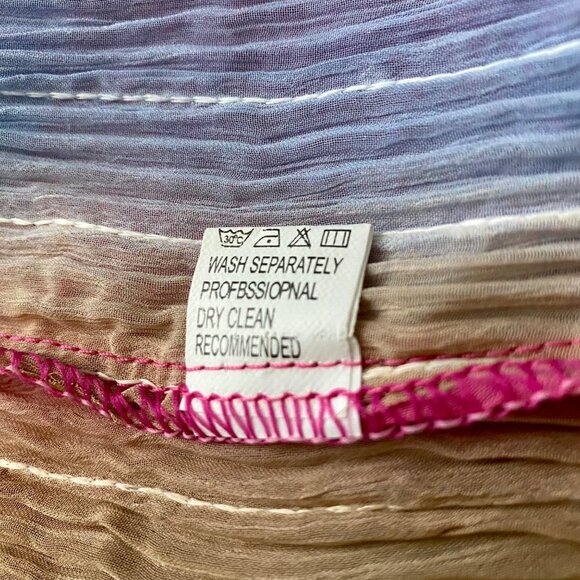 Bam Bu Women's Striped Button Up Top Size 48 XL to 2XL NEW NWT - Picture 10 of 10